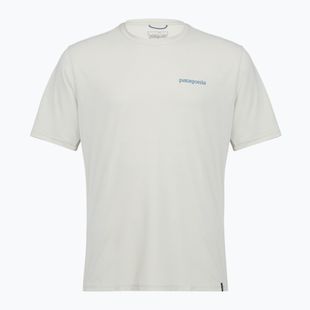 Férfi póló Patagonia Capilene Cool Daily - Boardshort Logo dyno white