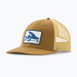 Női baseballsapka Patagonia Flying Fish LoPro Trucker flying fish fork/bobcat brown