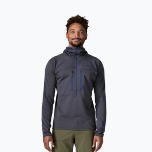 Férfi pulóver Patagonia R1 Ultralight Hoody smolder blue