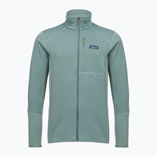 Férfi polár pulóver Patagonia R1 Hybrid blue sage