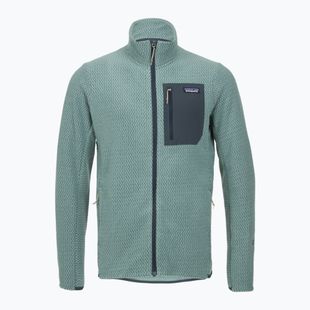 Férfi trekking pulóver Patagonia R1 Air blue sage