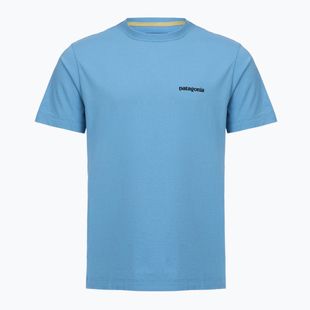 Férfi póló Patagonia P-6 Shore blue logo