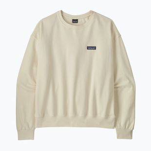 Női pulóver Patagonia Daily Crew wool white