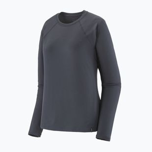 Női Termoaktiv pulóver Patagonia Capilene Midweight Crew smolder blue