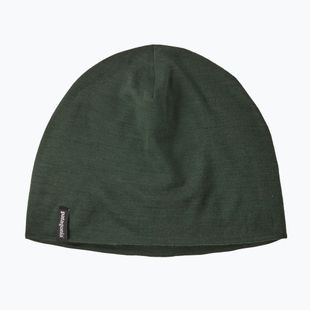 Téli sapka Patagonia Overlook Merino Wool Liner Beanie treeline green