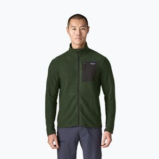 Férfi polár pulóver Patagonia R1 Air treeline green