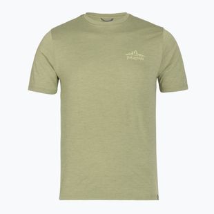 Férfi póló Patagonia Cap Cool Daily Shirt - Cloud Crag gumtree green - light gumtree green x-dye