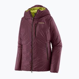Női bélelt kabát Patagonia Das Light Hoody berry fig