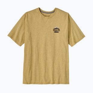 Férfi póló Patagonia Great Waves Responsibili-Tee lynx tan