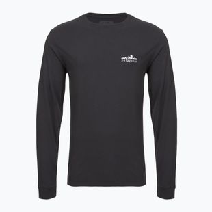 Férfi hosszú ujjú póló Patagonia Fitz Roy Foothills LS ink black
