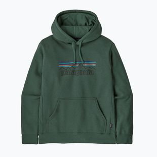 Férfi pulóver Patagonia P-6 Logo Uprisal Hoody p-6 outline: canopy green
