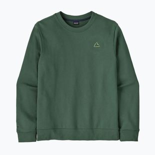 Férfi pulóver Patagonia Fitz Roy Massif Daily Crew Canopy Green