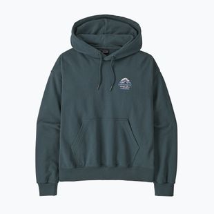 Női túra pulóver Patagonia Great Waves Daily Hoody summit blue
