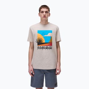 Napapijri férfi póló S-Arbia feather gr N1P