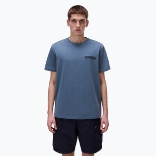 Férfi Napapijri S-Vignonil hátul viharos időjárás póló G1Y