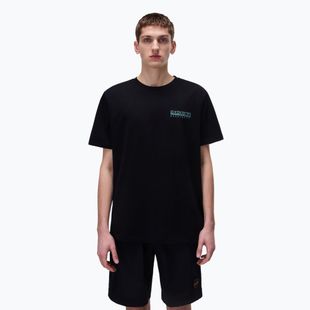 Férfi Napapijri S-Vignonil hátú fekete szépség póló