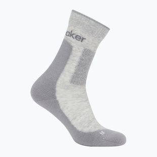Icebreaker női zokni Merino Hike+ Medium Crew blizzard heather/alloy