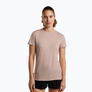 Női túrapóló icebreaker Merino 150 Tech Lite III Tee pink quartz