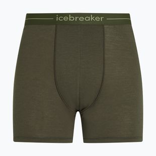 Férfi termoaktív boxeralsó icebreaker Anatomica dark loden