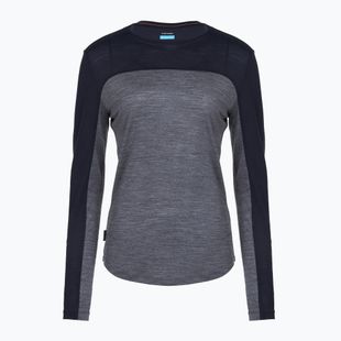 Női hosszú ujjú felső icebreaker Merino 125 Cool-Lite Sphere Tee CB midnnavy hthr/midnnavy/cb