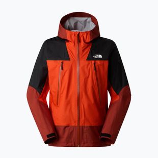 The North Face Signal férfi esőkabát 2.5L Dryvent lava red/iron clay/tnf