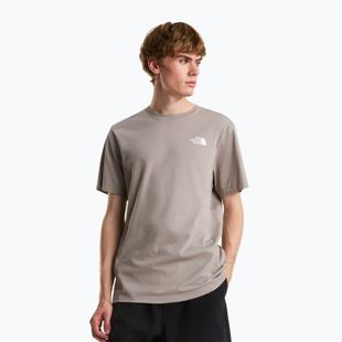 Férfi póló The North Face Evolution Box NSE stone slab