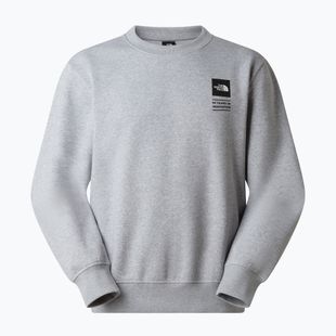 Pulóver The North Face Celebration Relaxed Crew Graphic tnf light grey heather