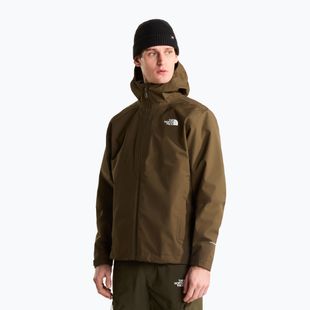 The North Face Whiton gyerek esőkabát 3L taupe green