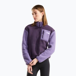 Női polár pulóver The North Face Yumiori 1/4 Zip endless dusk/gr