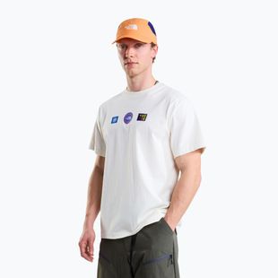 Férfi póló The North Face Explorer Badges RLX SS Tee Graphic white dune