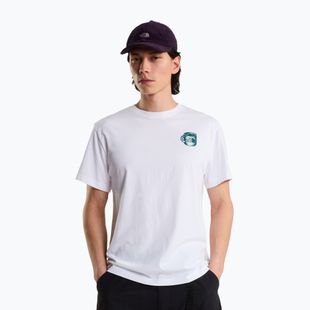 Férfi póló The North Face Basecamp Barista Rlx tnf white/pacific teal