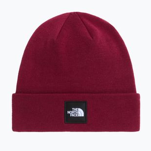 Téli sapka The North Face Dock Worker Recycled Beanie burgundy crush
