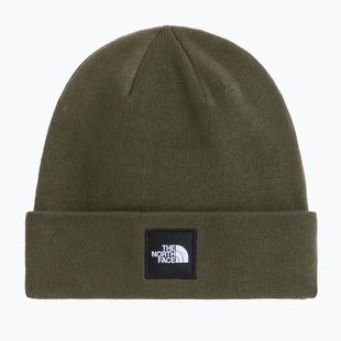 Téli sapka The North Face Dock Worker Recycled Beanie new taupe green