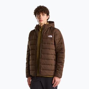 Férfi bélelt kabát The North Face Aconcalgia Hooded dark chestnut