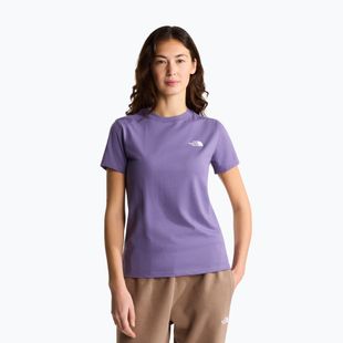 Női póló The North Face Evolution Simple Dome Slim SS grounded plum