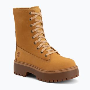 Női cipők Timberland Stone Street Mid Lace Up wheat nubuck