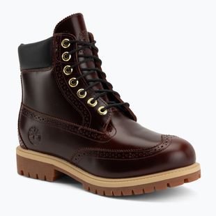 Férfi cipők Timberland Premium 6 In Lace burgundy full grain