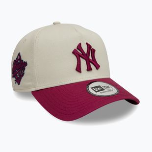 New Era WS Patch Eframe New York Yankees baseball sapka világos bézs színben