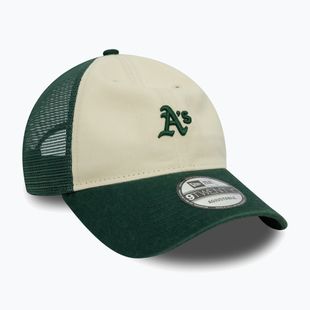New Era 9Twenty Trucker Oakland Athletics világos bézs színű baseball sapka