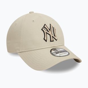 New Era Team Outline 9Forty New York Yankees világos bézs színű baseball sapka
