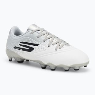 SKECHERS Razor 1.5 Td Jr FG gyermek focicipő fehér/ezüst