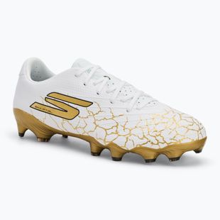 SKECHERS férfi futballcipő Skx_ 1.5 Academy FG fehér/arany