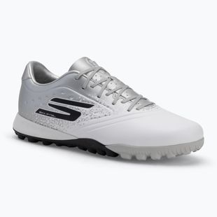 SKECHERS Razor 1.5 Academy TF férfi futballcipő fehér/ezüst