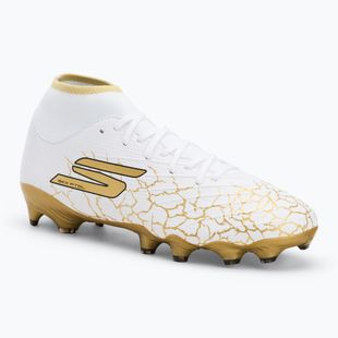 SKECHERS Razor 1.5 Academy FG férfi futballcipő fehér/arany