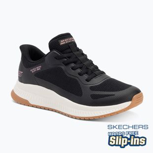 Női cipő SKECHERS Bobs Squad 4 Staple Look fekete