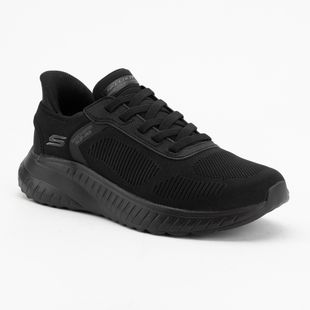 Férfi cipő SKECHERS Bobs Squad Chaos Solid Step black
