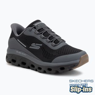 Férfi cipők SKECHERS Glide-Step Sole Glover Peak fekete/szénszürke