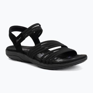 Női szandálok SKECHERS Reggae Slim Coffee Run black