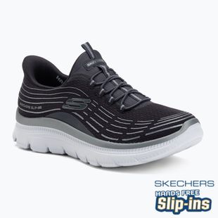 Női SKECHERS Summits Plus Soft Luster szénszürke/ezüst