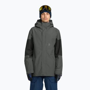Férfi snowboard dzseki Volcom Primary Insulated dark grey